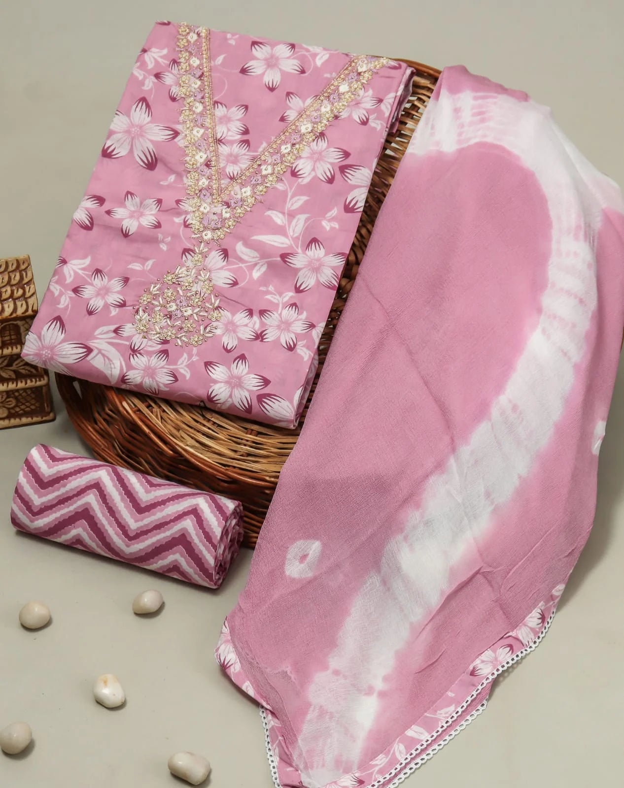 white christmas dresses Neck Work Cotton Salwar Chiffon Dupatta Suits Online Wine – Fabric Bazaar