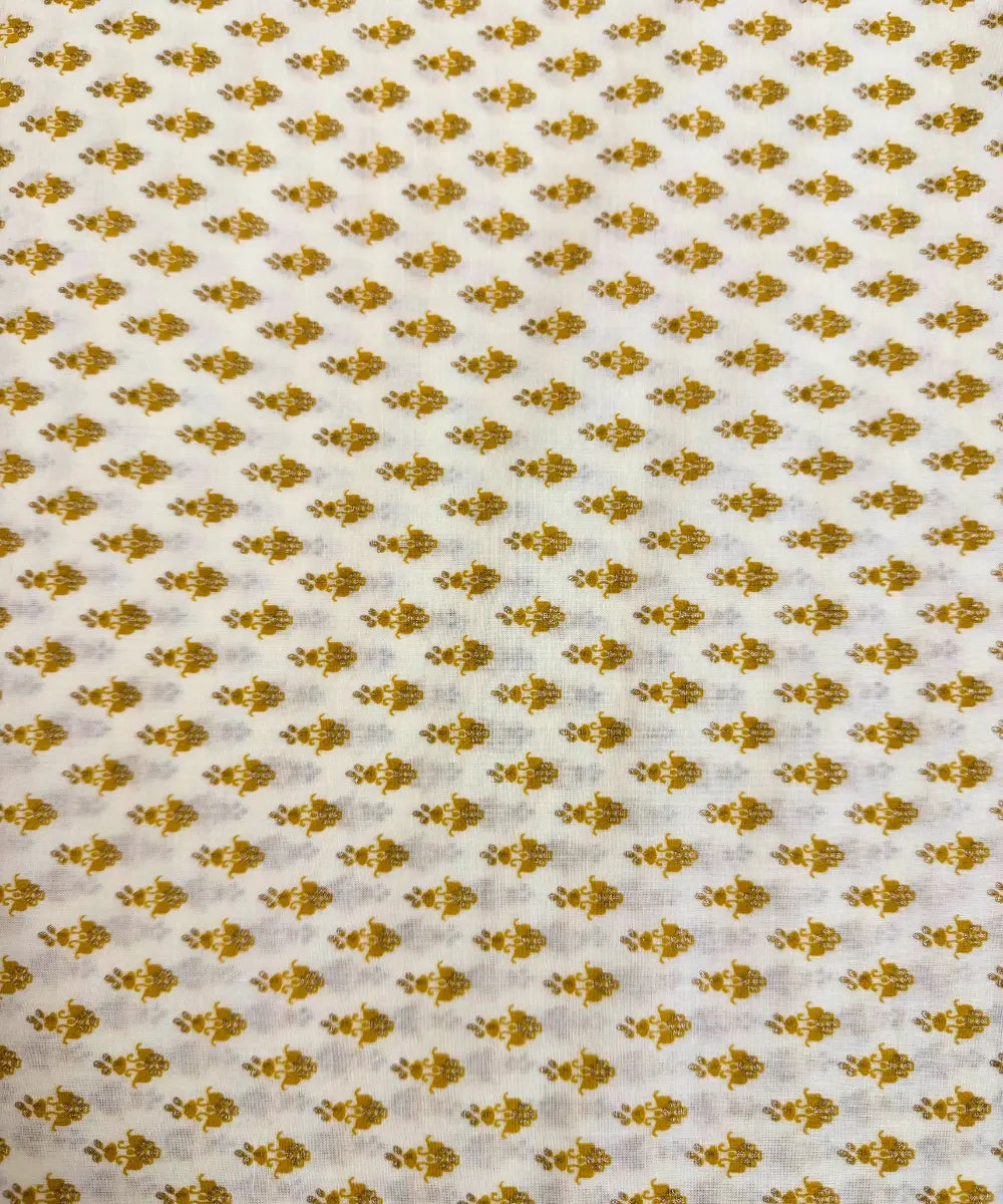 Jaipuri Floral Screen Printed Cotton Fabrics