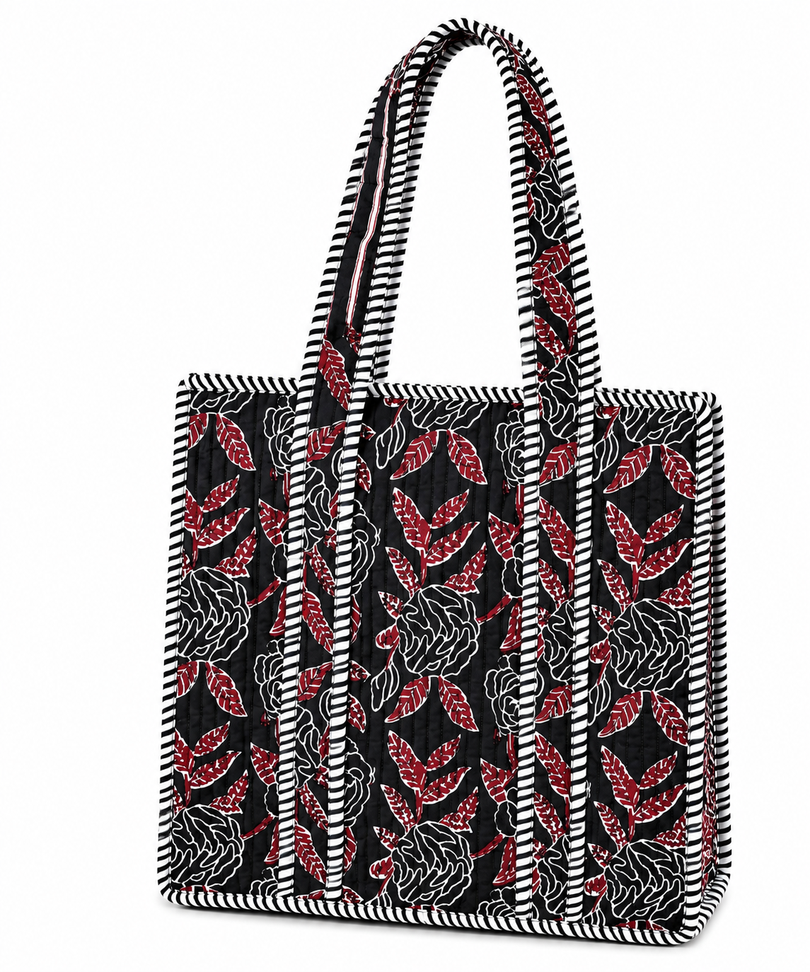 14 Inch Cotton Printed Fabric Tote Bag – Stylish & Spacious Everyday Carry Bag