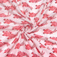 Jaipuri Screen Pink Rabbit Animal Kids Print Pure Cotton fabric