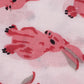 Jaipuri Screen Pink Rabbit Animal Kids Print Pure Cotton fabric