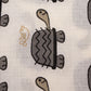 Jaipuri Screen Turtle Grey Kids Animal Printed Pure Cotton fabric