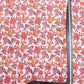 Jaipuri handblock White Floral Printed Natural Dye Soft Pure Cotton Fabric