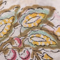Jaipuri handblock White Printed Floral Natural Dye Soft Pure Cotton Fabric
