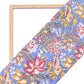 Jaipuri handblock Light Blue Printed Floral Natural Dye Soft Pure Cotton Fabric