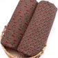 Screen Brownish Floral Printed Pure Cotton Fabric Set ( Top and bottom 2.5 meter each )