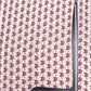 Screen Dull Pink Turtle Animal Kids Print Pure Cotton fabric