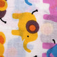 Jaipuri Screen Multicolor Elephant Animal Kids Print Pure Cotton fabric