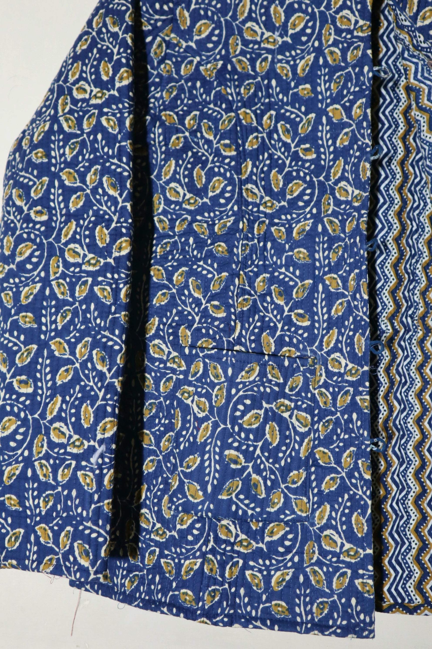 Winter Jaipuri Cotton Quilted Jackets For Women-fabric bazaar-