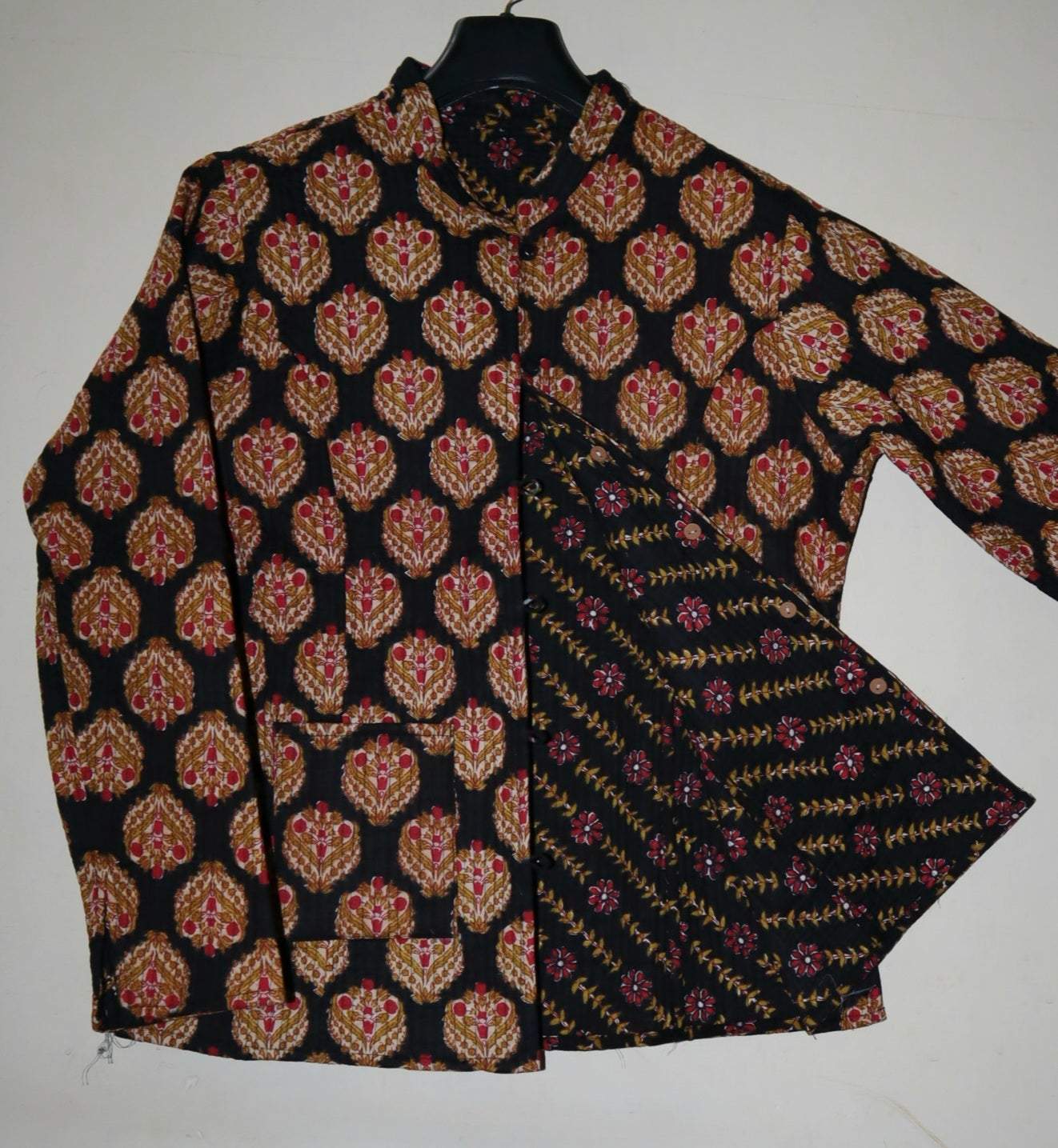 Winter Jaipuri Cotton Quilted Jackets For Women-fabric bazaar-