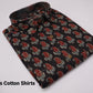 Men's Half Sleeves Cotton Shirt