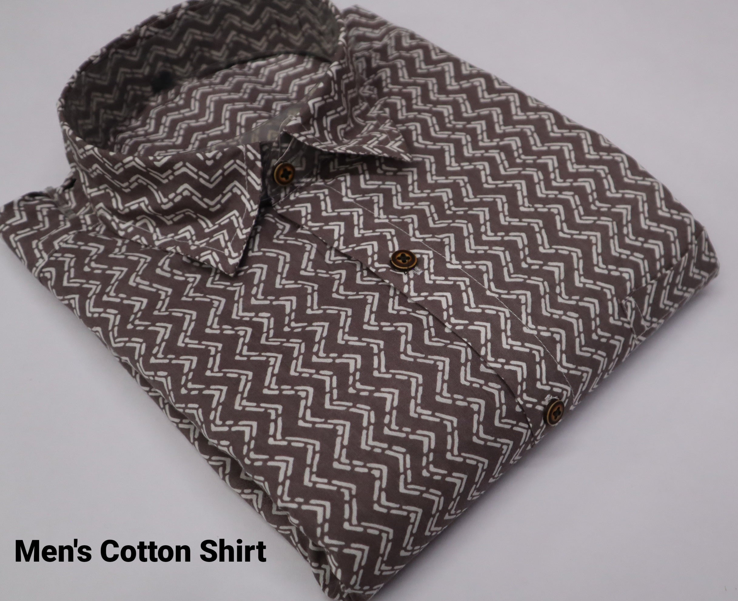 Men's Half Sleeves Cotton Shirt