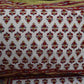 Pure Cotton Jaipuri Butti Bedsheets for Double Bed with Pillow Covers, 90" x 108" King Size, 180 TC, Breathable and Skin Friendly